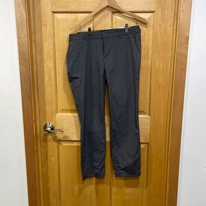 Eddie Bauer gray pants size 8 lightweight nylon/polyester/spandex